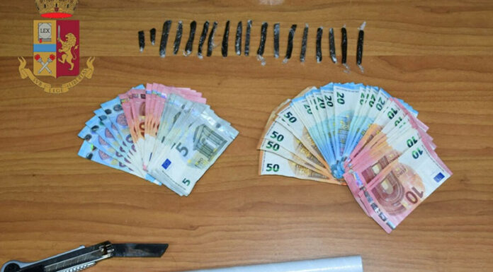 San Giuseppe Vesuviano, arrestato ciclista-spacciatore