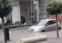 Il maltempo scende al Sud: pericolo di forti allagamenti