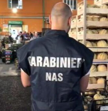 Blitz al mercato di Pagani-Nocera, sequestrate oltre 3 tonnellate di cibo