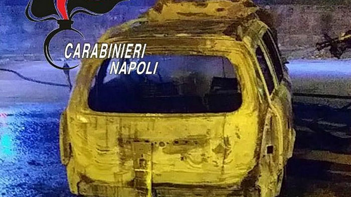 auto incendio pollena