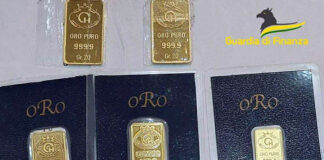 Incredibile frode fiscale nel Nolano: sequestrati anche lingotti d’oro