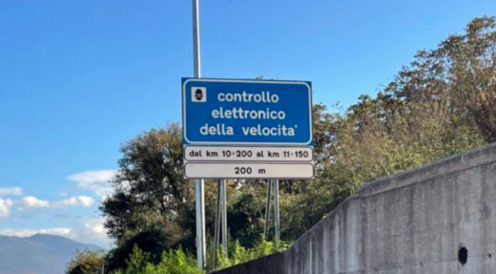 Statale 268, attivi i nuovi Tutor: controllano la velocità e leggono le targhe per altre infrazioni