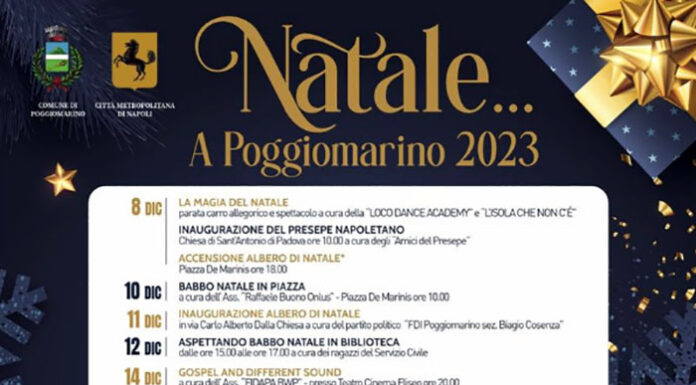 Poggiomarino, un calendario ricco di Eventi per il Natale Insieme