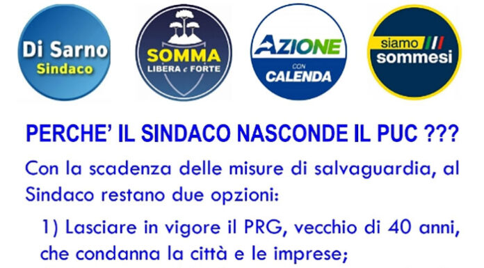Puc a Somma Vesuviana, consiglieri comunali chiedono l’approvazione