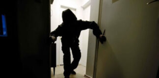 Scopre i ladri in casa, spara e ne ferisce uno