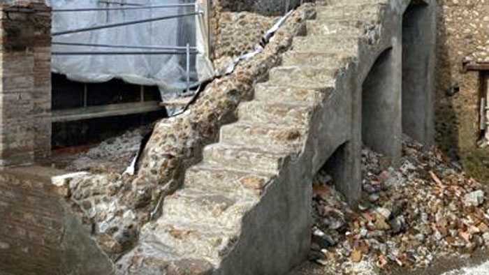 cantiere edile pompei