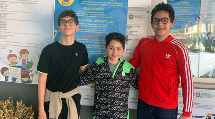 Poggiomarino, tre alunni della scuola Falcone finalisti dei Giochi Matematici alla Bocconi