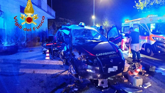 incidente carabinieri