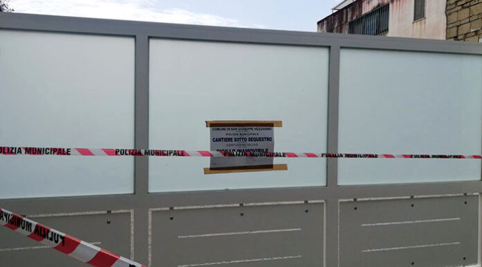 San Giuseppe Vesuviano, sigilli a 5 cantieri e 10 indagati