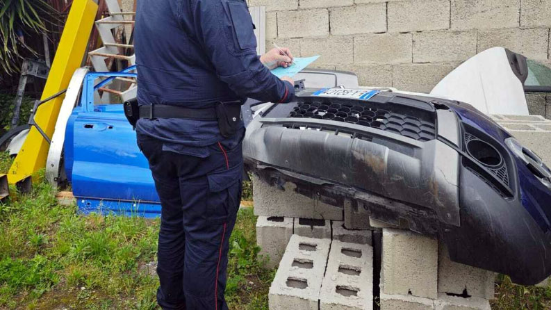 carabinieri officina