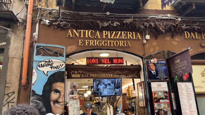 pizzeria dal presidente