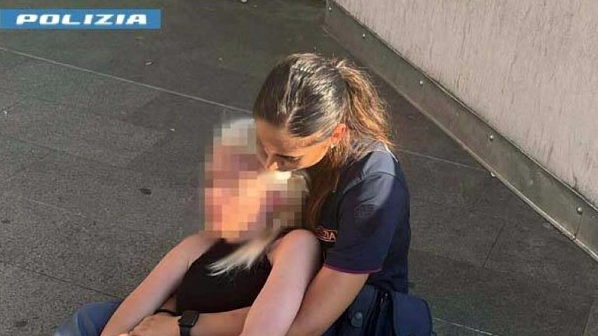 ragazza poliziotta