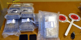 Sequestrata cocaina per 20 milioni di euro sull’A16