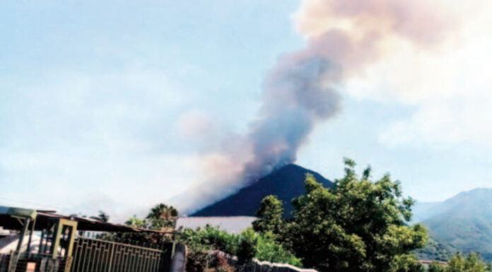Incubo incendi a Napoli e provincia, fiamme anche a Somma Vesuviana