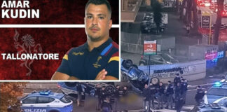 Scontro tra auto della polizia, muore agente rugbista