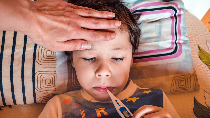 influenza bambino