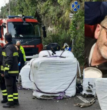 Schiacciato dal carico del tir, la vittima aveva 49 anni