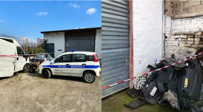 Terra dei Fuochi a San Giuseppe Vesuviano, sigilli a officina abusiva