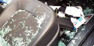 Auto presa a sprangate nel traffico