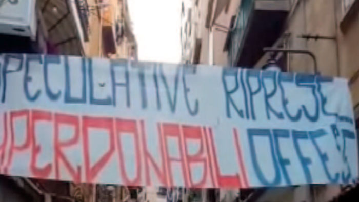striscioni gomorra