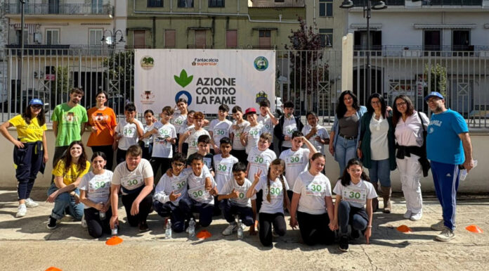 “Corsa contro la fame”: l’impegno degli alunni di Poggiomarino per salvare vite in Costa d’Avorio