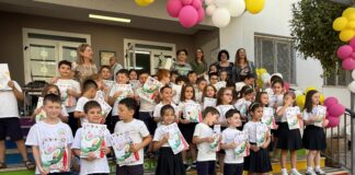 La foto è autorizzata dalla scuola