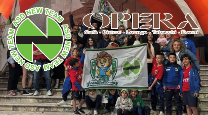 Opera Café porta fortuna, la New Team Velardo di Poggiomarino trionfa al Torneo di Castel di Sangro