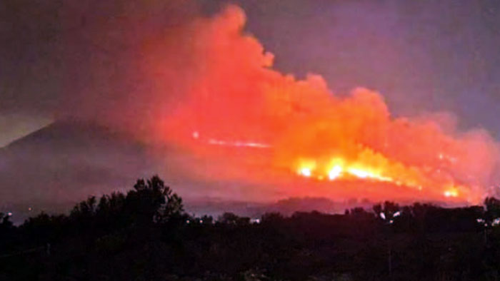 incendio vesuvio