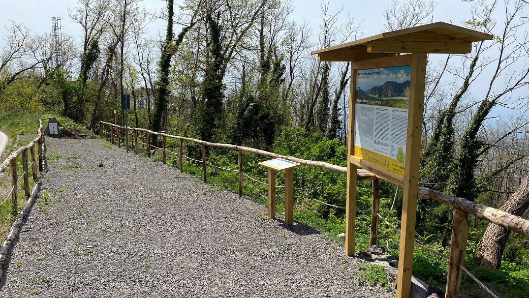 sentiero vesuvio fiume di lava