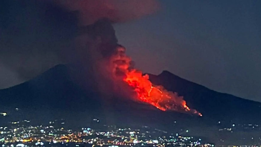 vesuvio incendio