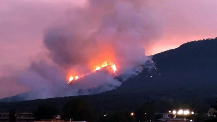 vesuvio incendio
