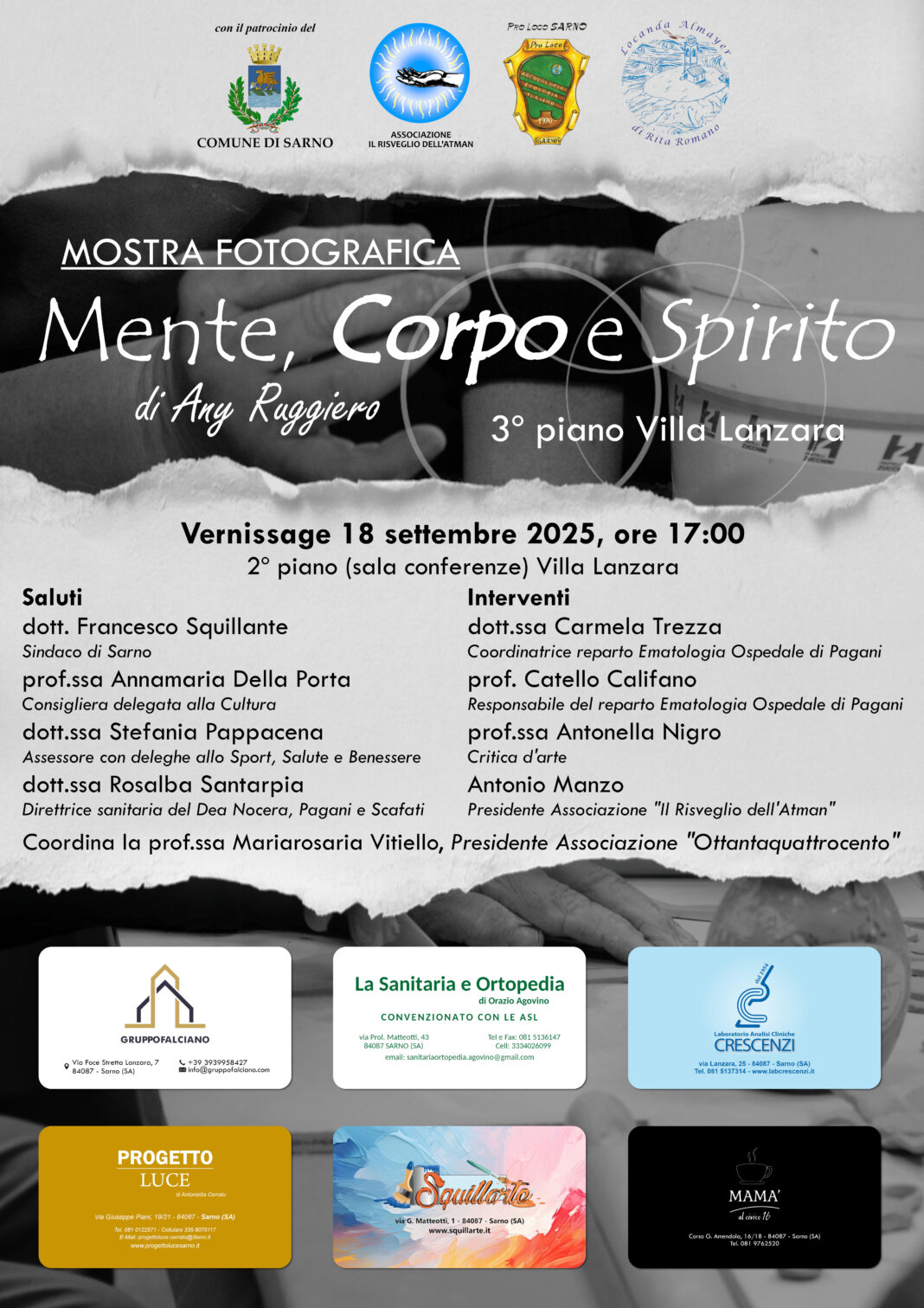 OlisticaIn Sarno - Locandina mostra fotografica