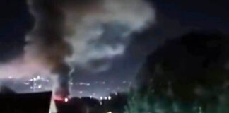 In fiamme la fabbrica dei freni: si teme per la salute