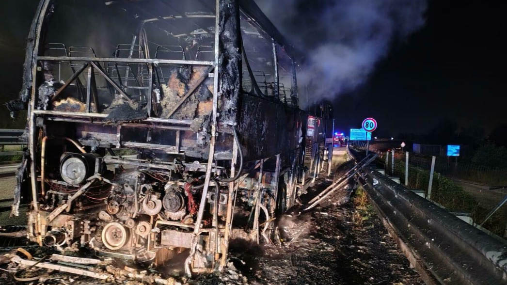 autobus incendio