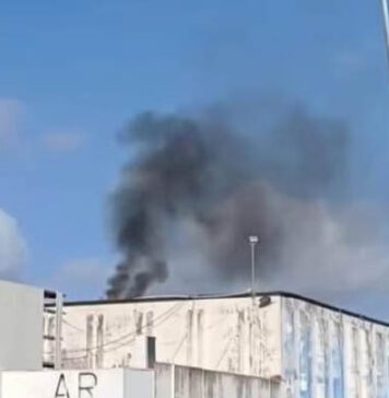 Incendio al centro commerciale Pegaso