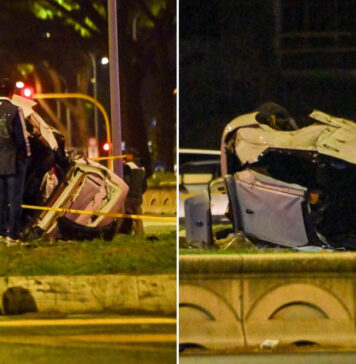 Violento incidente nella notte: un morto e tre feriti