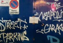 Sequestrato garage abusivo davanti allo Stadio Maradona