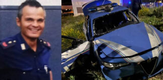 Agente ferito dal Suv che ha ucciso Scarpati, i colleghi donano giorni di ferie alla moglie