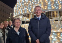 Napoli accende alberi e luminarie di Natale