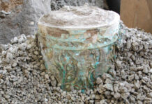 Scavi di Pompei, emerge vaso usato per lo street food