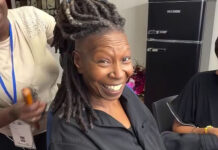 Whoopi Goldberg ad “Un Posto al Sole”