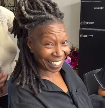 Whoopi Goldberg ad “Un Posto al Sole”